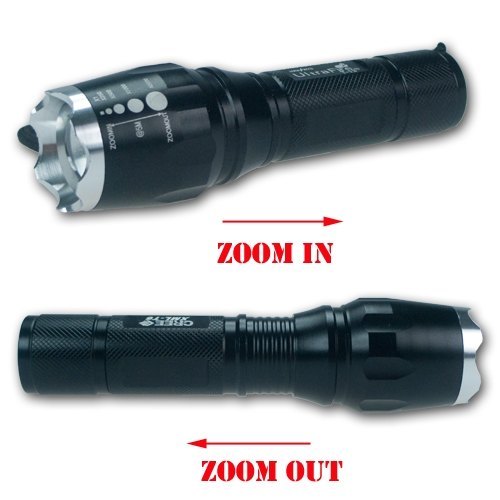 Linterna LED ZOOM con Led cree XML T6 1300 Lumen